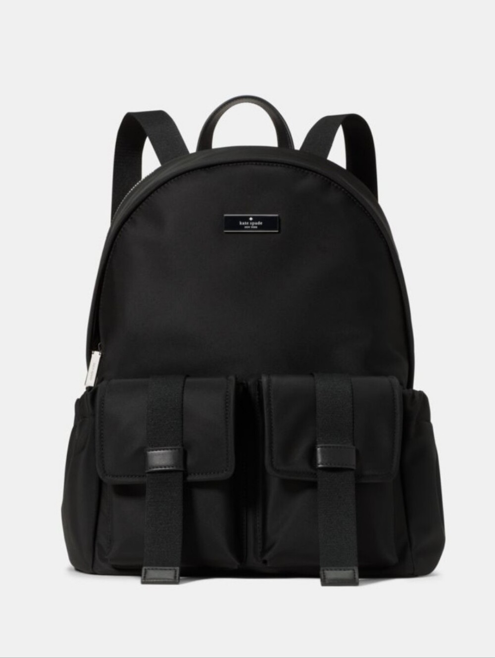 NWT Kate Spade Carter Nylon Black Cargo Large Backpack